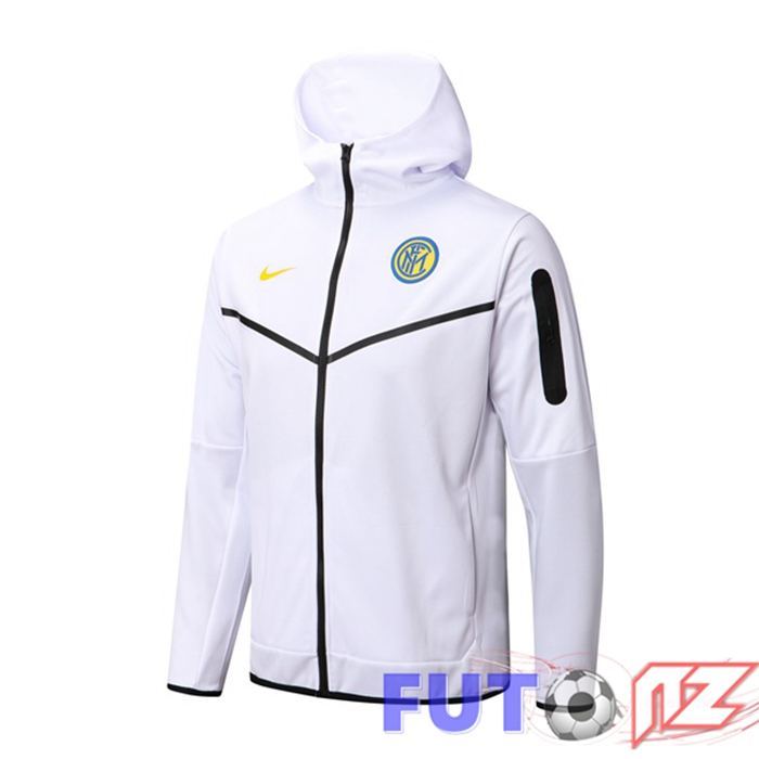 Chaqueta Con Capucha Inter Milan Blanco 2022/2023