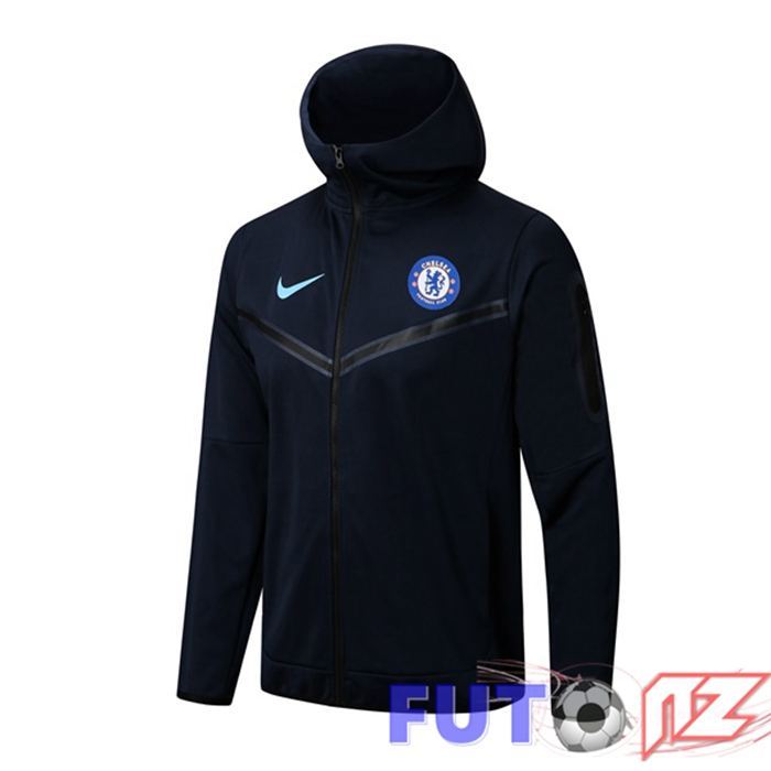 Chaqueta Con Capucha FC Chelsea Azul Royal 2022/2023
