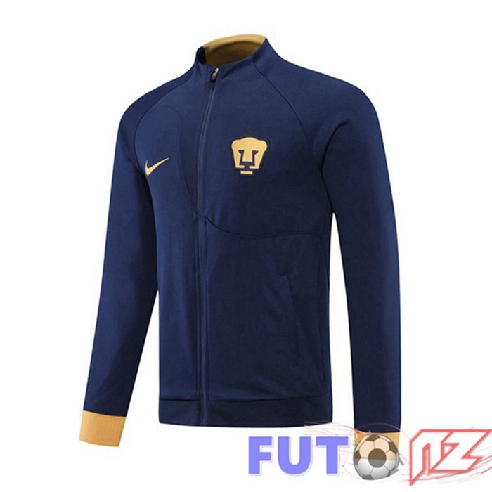 Chaquetas Futbol Pumas UNAM Azul Royal 22/23