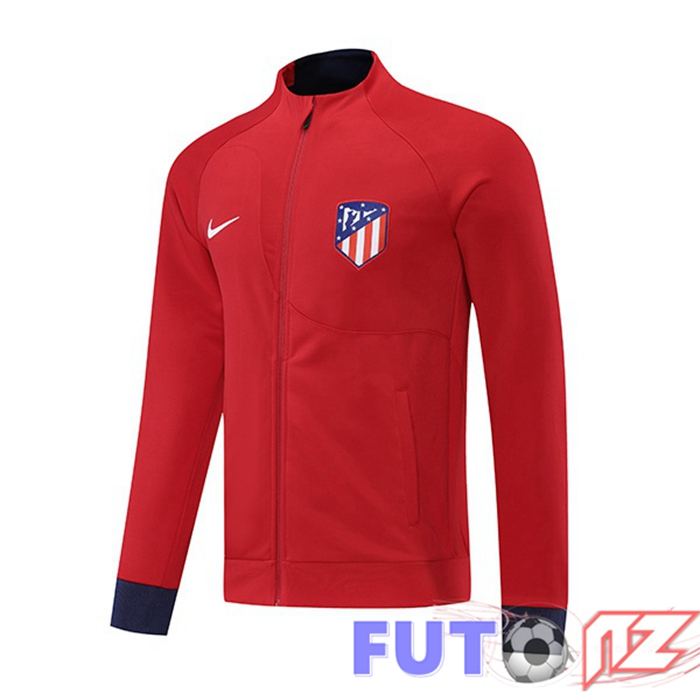 Chaquetas Futbol Atletico Madrid Rojo 22/23