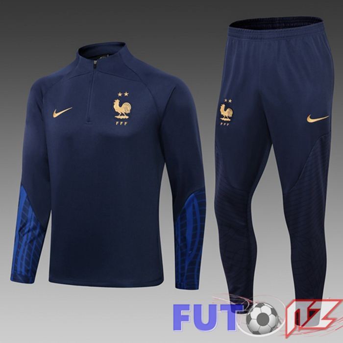 Chandal Equipos De Futbol Francia Ninos Azul 2022/2023