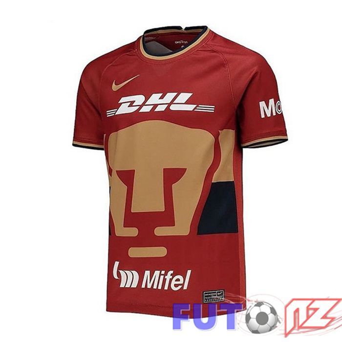 Camiseta Pumas UNAM Tercera Rojo Fonce 22/23