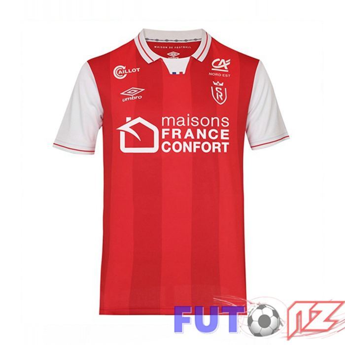 Camiseta Estadio De Reims Primera 21/22 Camiseta Estadio De Reims Primera 21/22