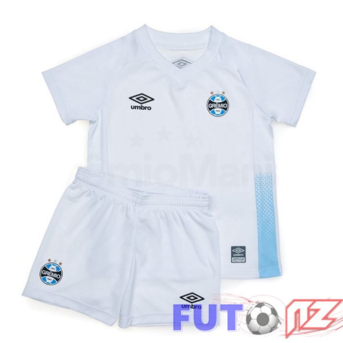Camiseta Gremio Ninos Segunda Blanco 2022/2023