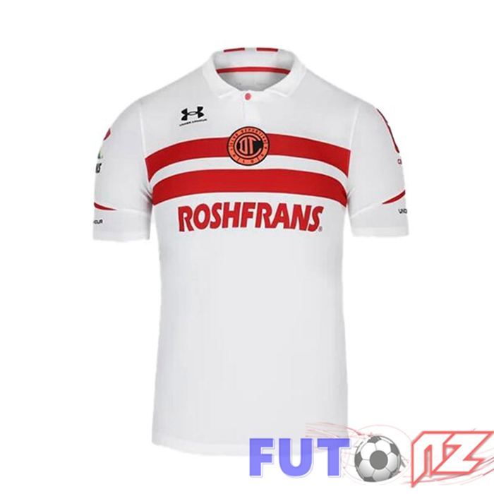 Camiseta Deportivo Toluca Segunda Blanco 2021/22