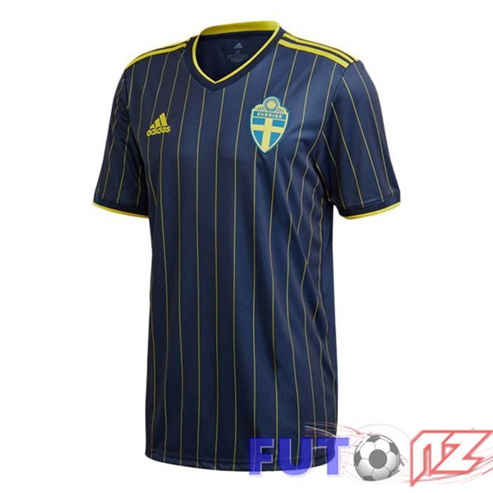 Camiseta Nacional Suecia Segunda 2020/2021