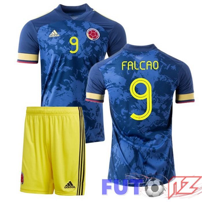 Camiseta Nacional Colombia (FALCAO 9) Ninos Segunda 2020/2021