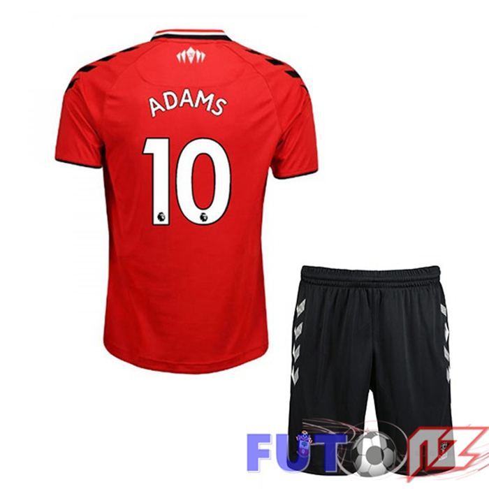 Camiseta Southampton FC (ADAMS 10) Ninos Primera Rojo/Blanco 2021/22