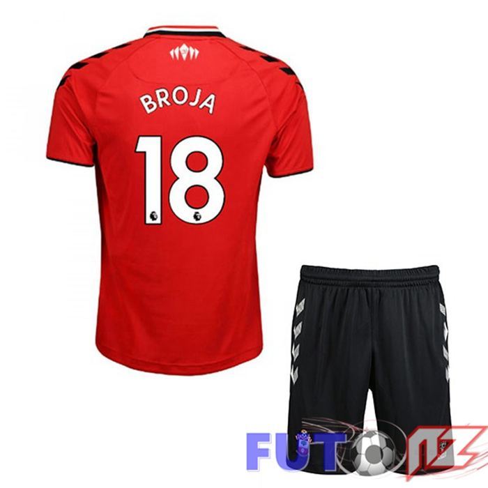 Camiseta Southampton FC (BROJA 18) Ninos Primera Rojo/Blanco 2021/22