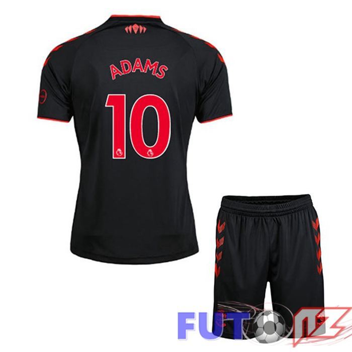 Camiseta Southampton FC (ADAMS 10) Ninos Tercera Negro 2021/22