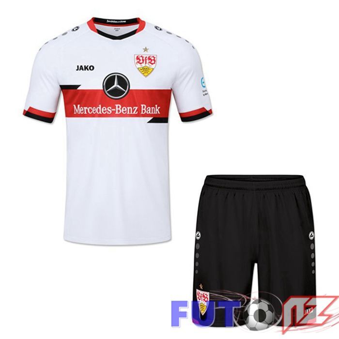 Camiseta VfB Stuttgart Ninos Primera Blanco 2021/22