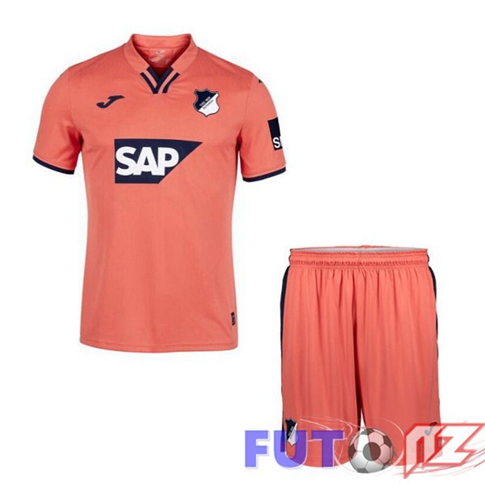 Camiseta TSG Hoffenheim Ninos Tercera Naranja 2021/22