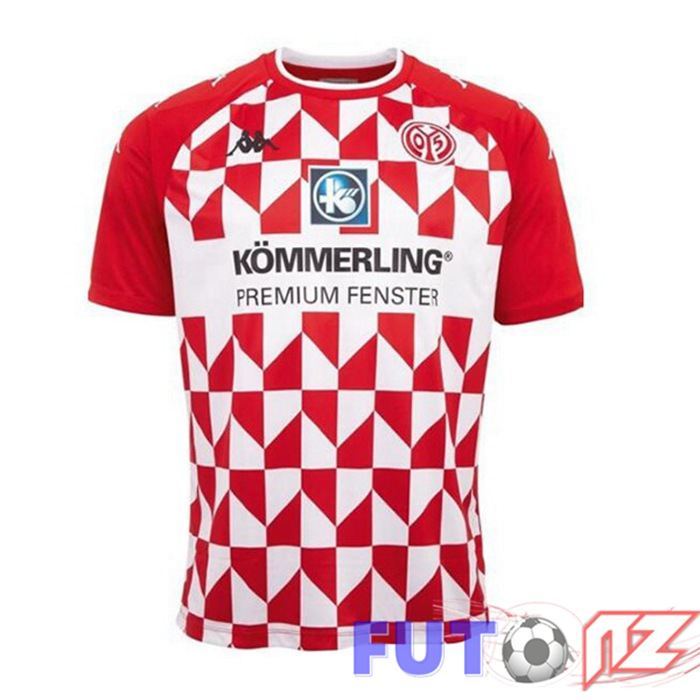 Camiseta FSV Mainz 05 Primera Rojo/Blanco 2021/22