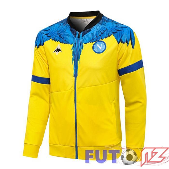 Chaquetas Futbol SSC Napoli Amarillo Azul 2021/2022