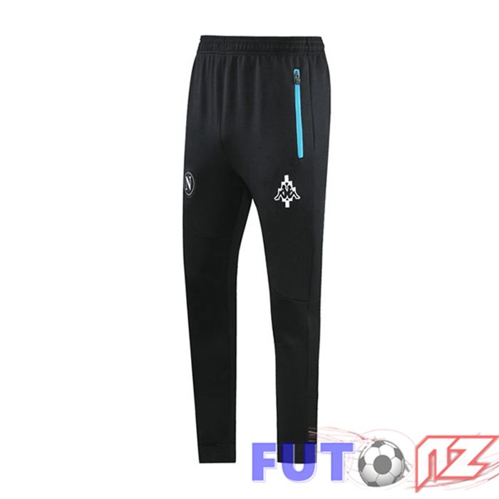 Pantalon Entrenamiento SSC Napoli Negro Azul 2021/2022