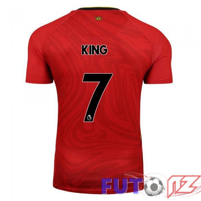 Camiseta Watford FC (KING 7) Segunda Rojo 2021/22