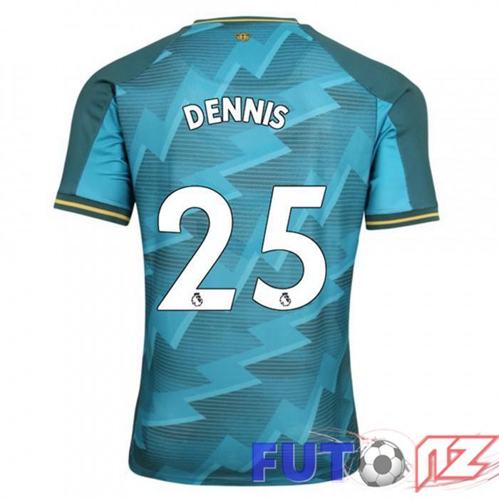 Camiseta Watford FC (DENNIS 25) Tercera Azul 2021/22