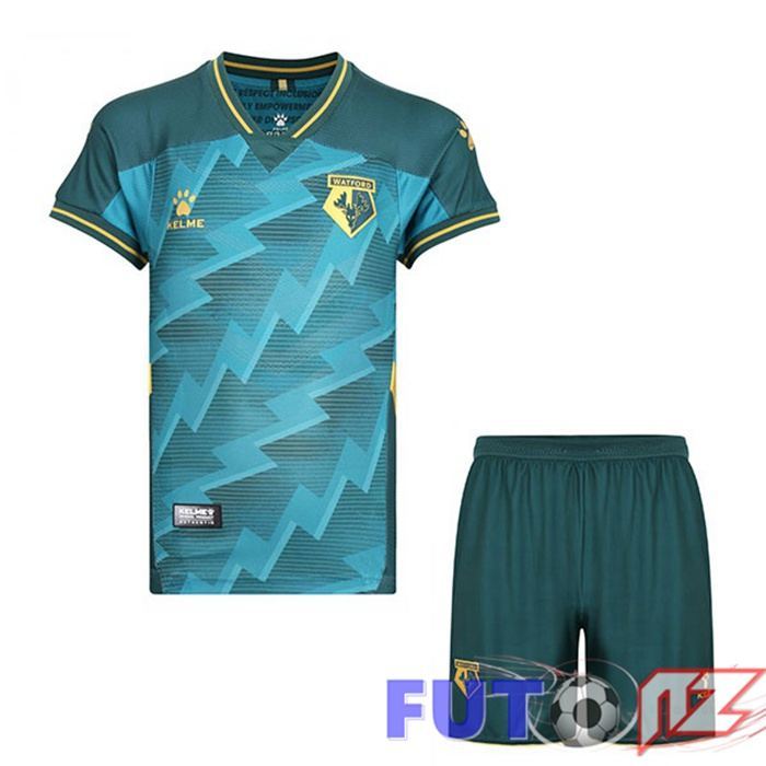 Camiseta Watford FC Ninos Tercera Azul 2021/22
