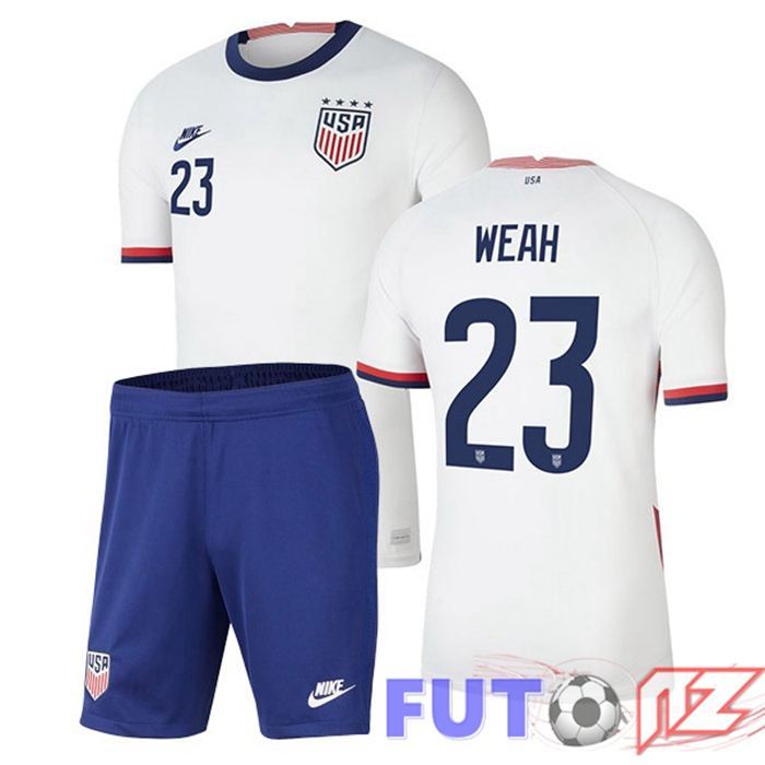 Camiseta Nacional Estados Unidos (WEAH 23) Ninos Primera 2020/2021