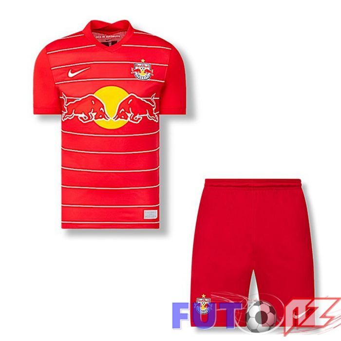 Camiseta FC Red Bull Salzburg Ninos Primera 2021/22