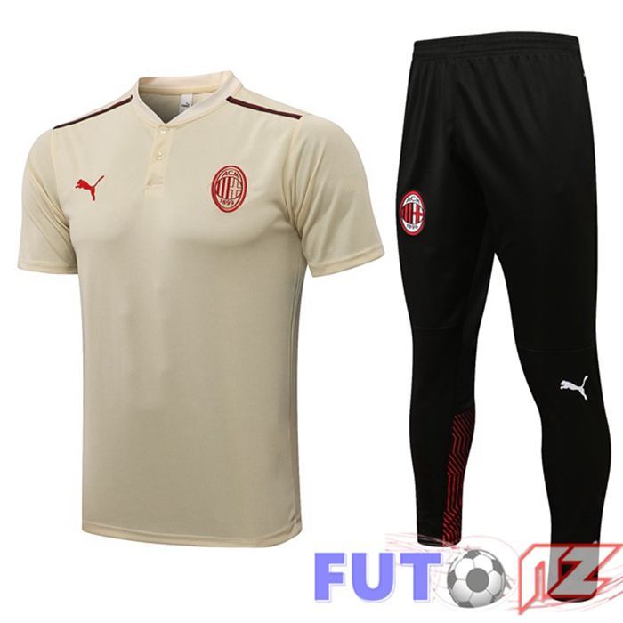 Camiseta Polo AC Milan + Pantalones Amarillo 2021/2022