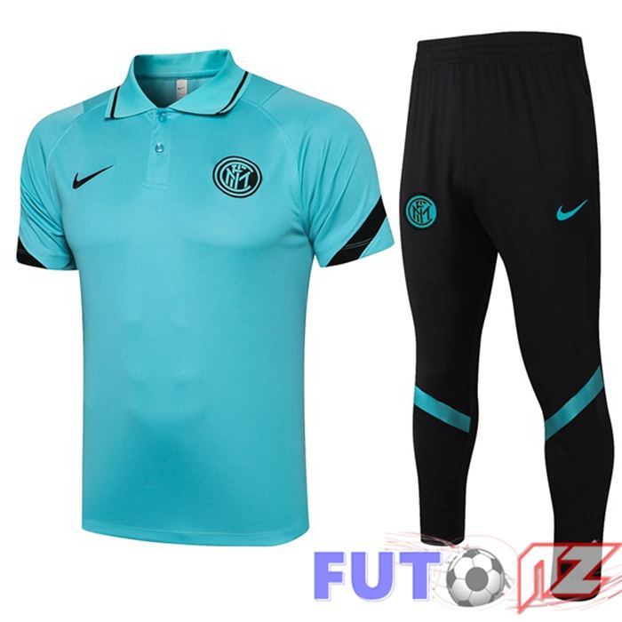 Camiseta Polo Inter Milan + Pantalones Azul 2021/2022