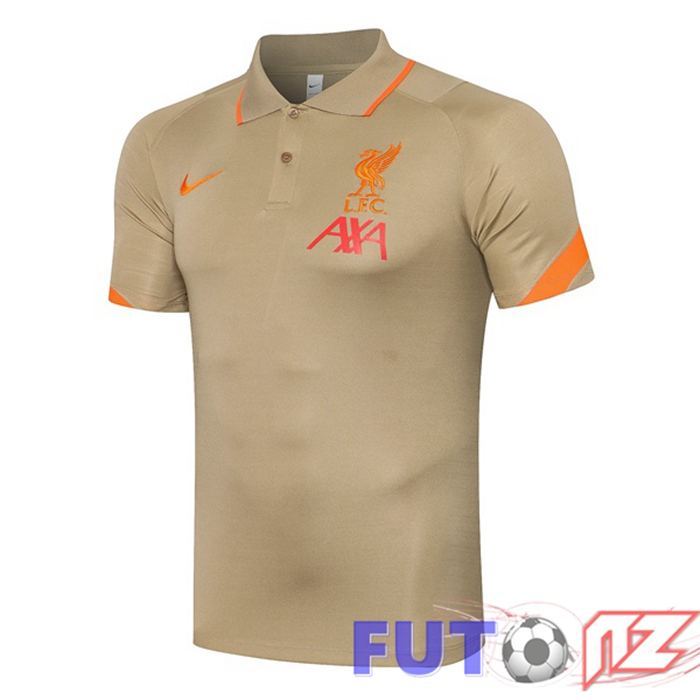 Camiseta Polo FC Liverpool Amarillo 2021/2022