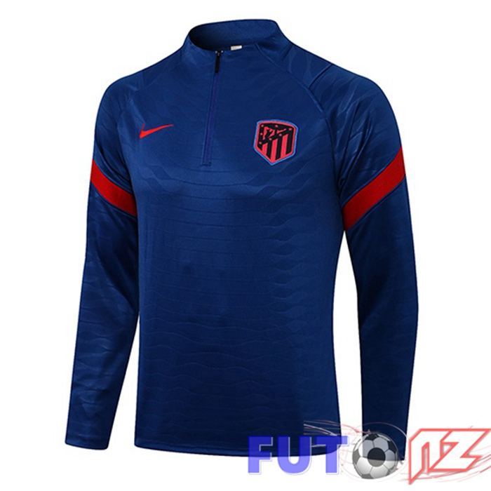 Sudadera De Entrenamiento Atletico Madri Azul 2021/2022