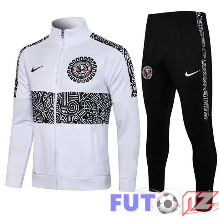 Chandal Futbol - Chaqueta Club America Blanco 2021/2022