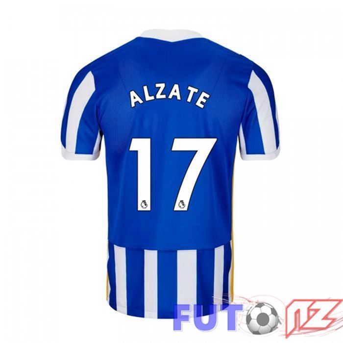 Camiseta Brentford FC (ALZATE 17) Primera Azul/Blanco 2021/22