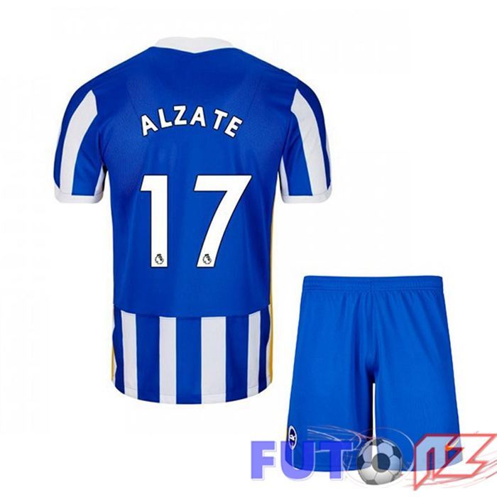 Camiseta Brentford FC (ALZATE 17) Ninos Primera Azul/Blanco 2021/22
