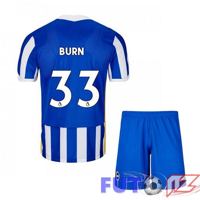 Camiseta Brentford FC (BURN 33) Ninos Primera Azul/Blanco 2021/22