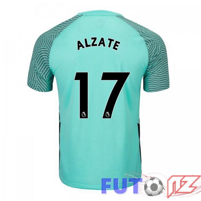 Camiseta Brentford FC (ALZATE 17) Segunda Verde 2021/22