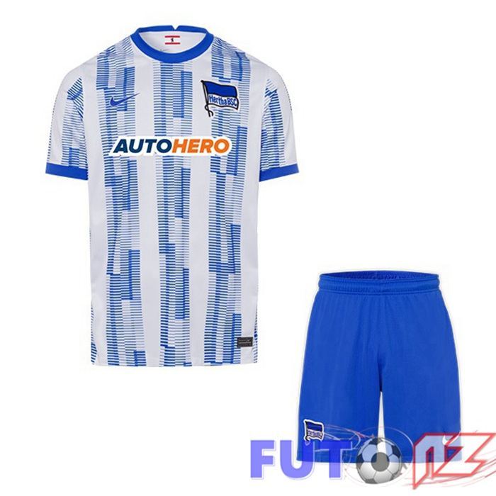 Camiseta Hertha BSC Ninos Primera Blanco 2021/22