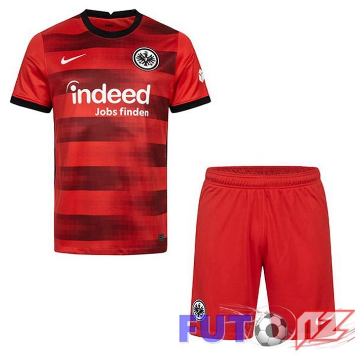 Camiseta Eintracht Frankfurt Ninos Segunda Rojo 2021/22