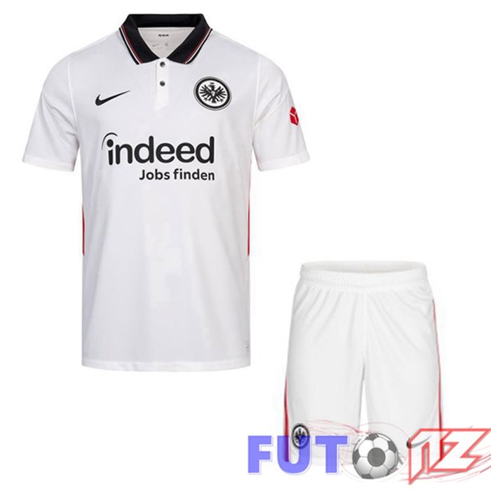 Camiseta Eintracht Frankfurt Ninos Tercera Blanco 2021/22