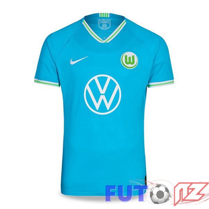 Camiseta Vfl Wolfsburg Tercera Azul 2021/22