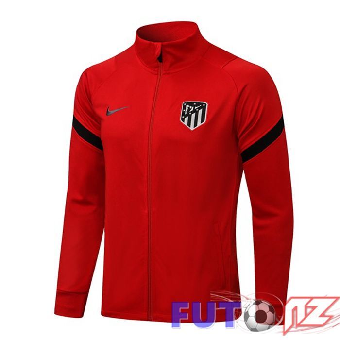 Chaquetas Futbol Atletico Madrid Rojo 2021/2022