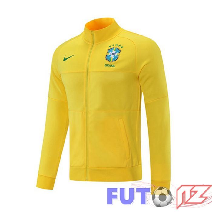 Chaquetas Futbol Brasil Amarillo 2021/2022
