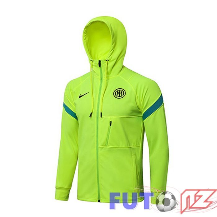 Chaqueta Con Capucha Inter Milan Verde 2021/2022