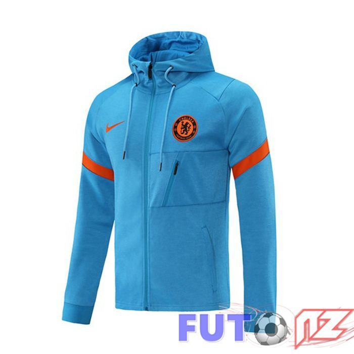 Chaqueta Con Capucha FC Chelsea Azul 2021/2022