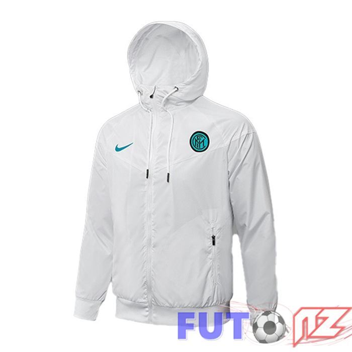 Chaqueta Con Capucha Inter Milan Blanco 2021/2022