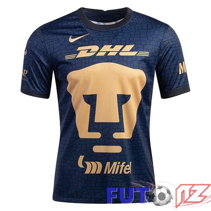 Camiseta Pumas UNAM Segunda Azul 2021/22