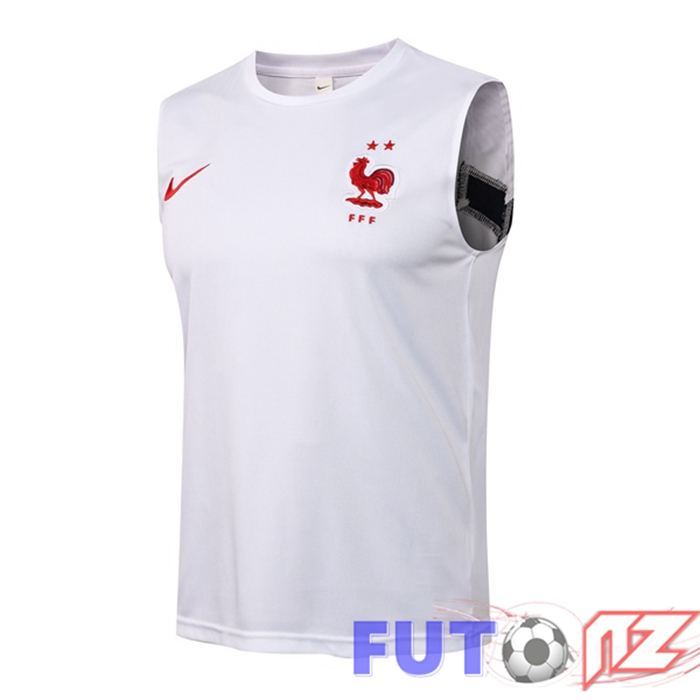 Chalecos De Futbol Francia Blanco 2021/2022