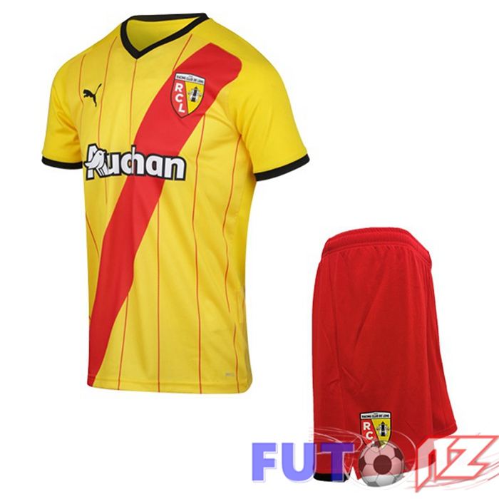 Camiseta RC Lens Ninos Primera 21/22