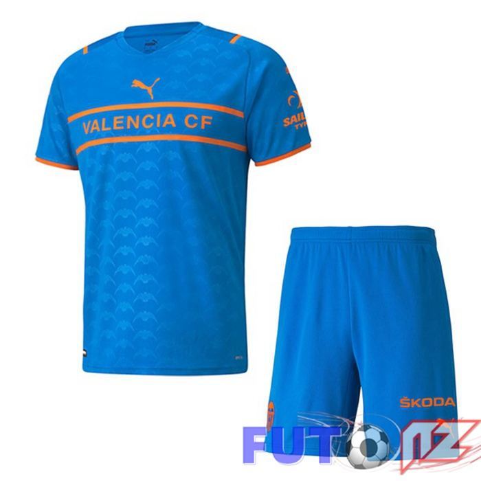 Camiseta Valencia CF Ninos Tercera 21/22