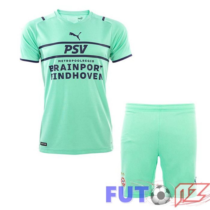 Camiseta PSV Eindhoven Ninos Tercera 2021/22