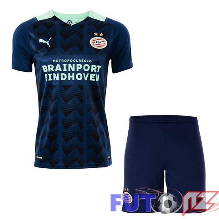 Camiseta PSV Eindhoven Ninos Segunda 2021/22