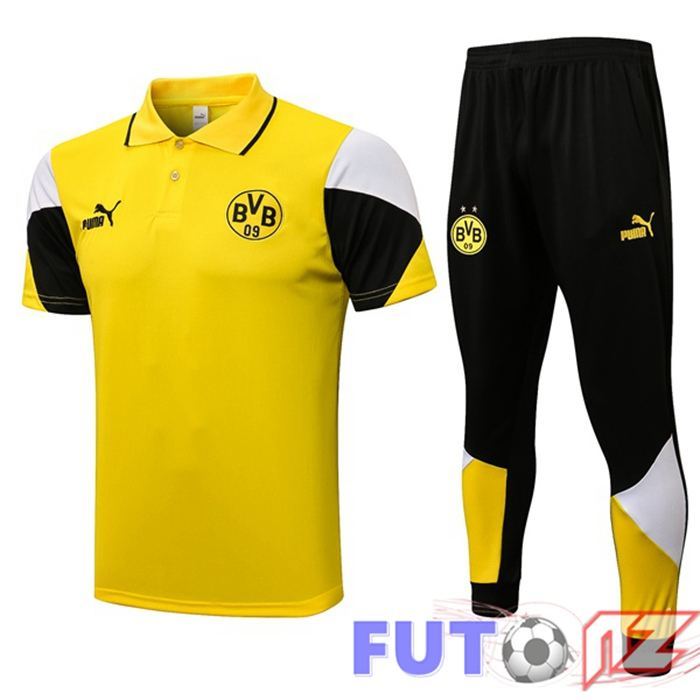 Camiseta Polo Dortmund BVB + Pantalones Amarillo 2021/2022