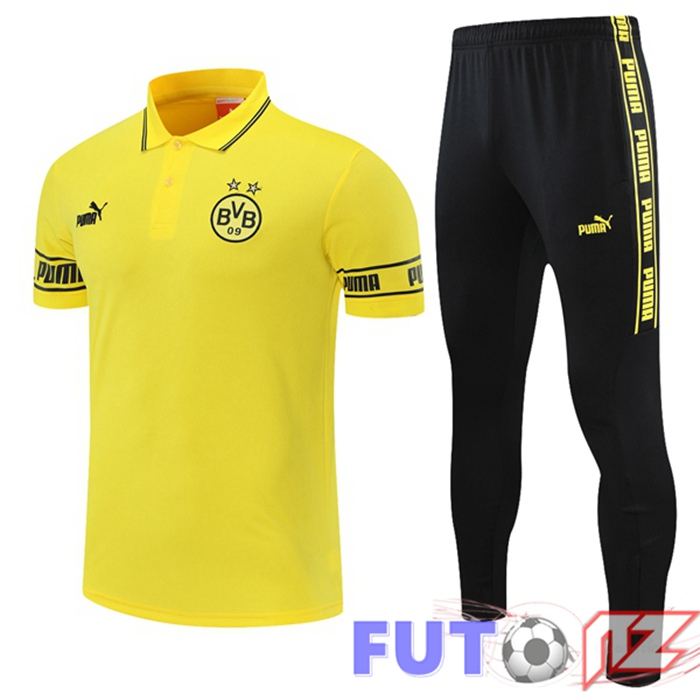 Camiseta Polo Dortmund BVB + Pantalones Amarillo 2021/2022